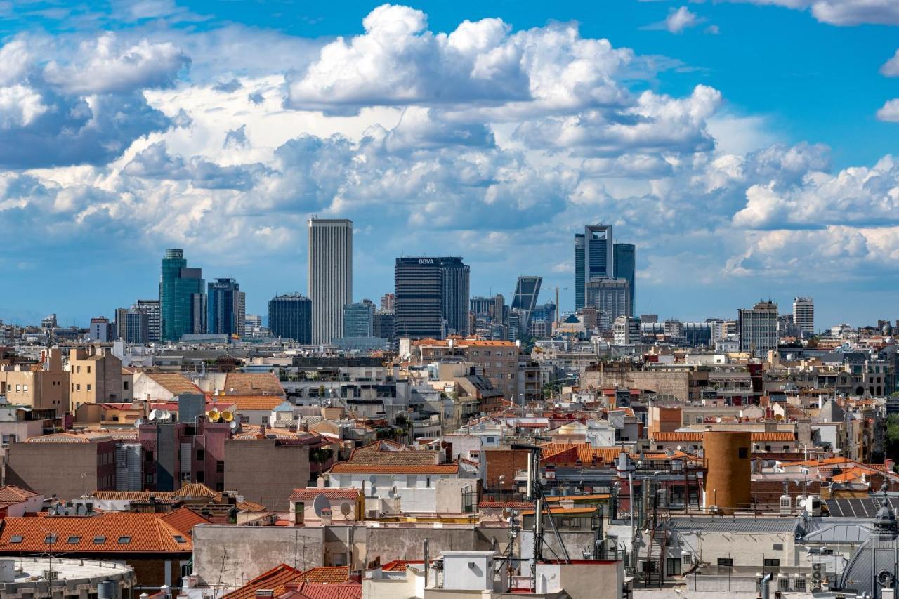 2 Bedrooms 1 Bathroom Furnished - Justicia - Incredible Views - Mintystay Madrid Kültér fotó